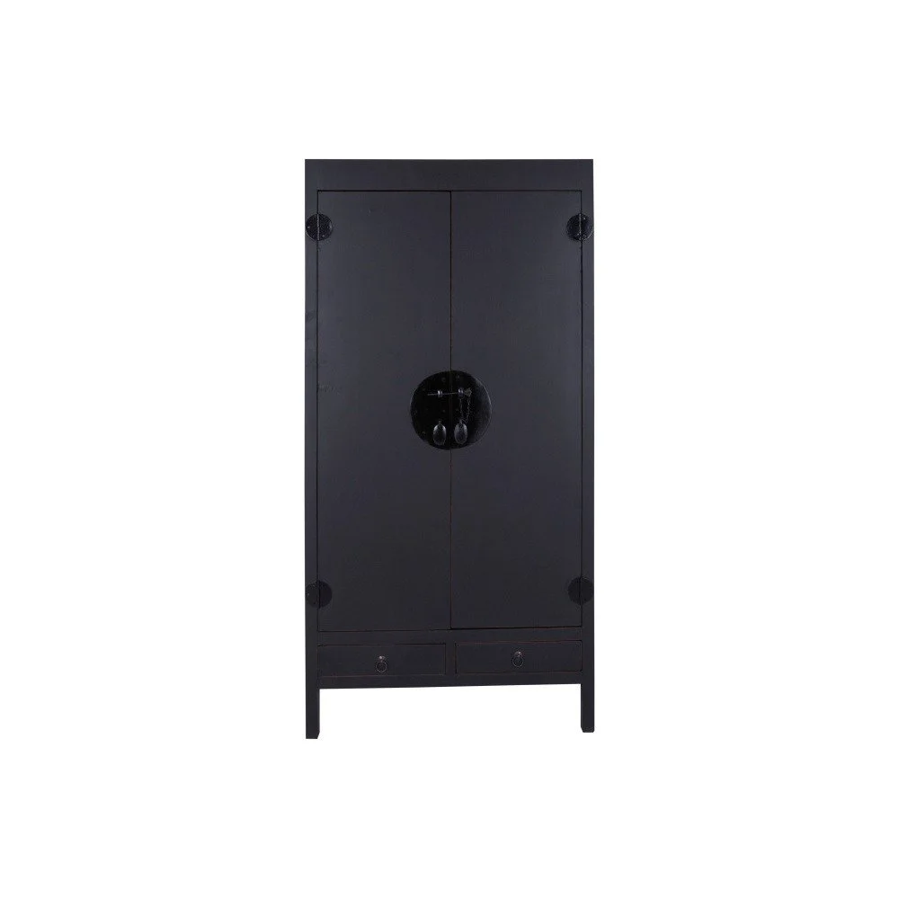 Černá skříň Canett Pantai, výška 181 cm v:966054