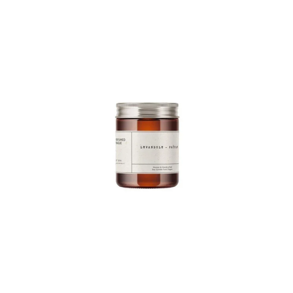 Vonná sojová svíčka doba hoření 40 h #14 Lavender, Patchouli – Perfumed Prague v:1379705