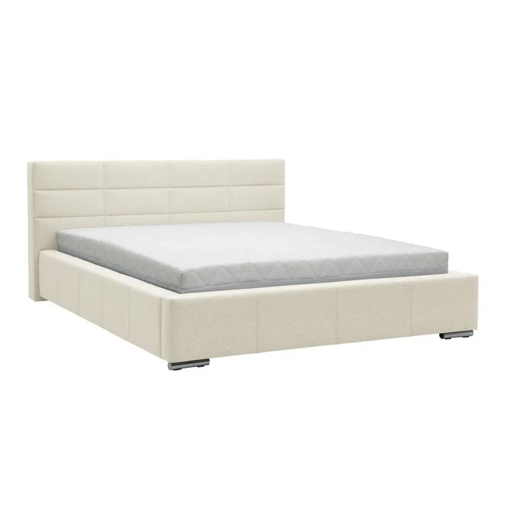 Béžová dvoulůžková postel Mazzini Beds Reve, 160 x 200 cm v:932094