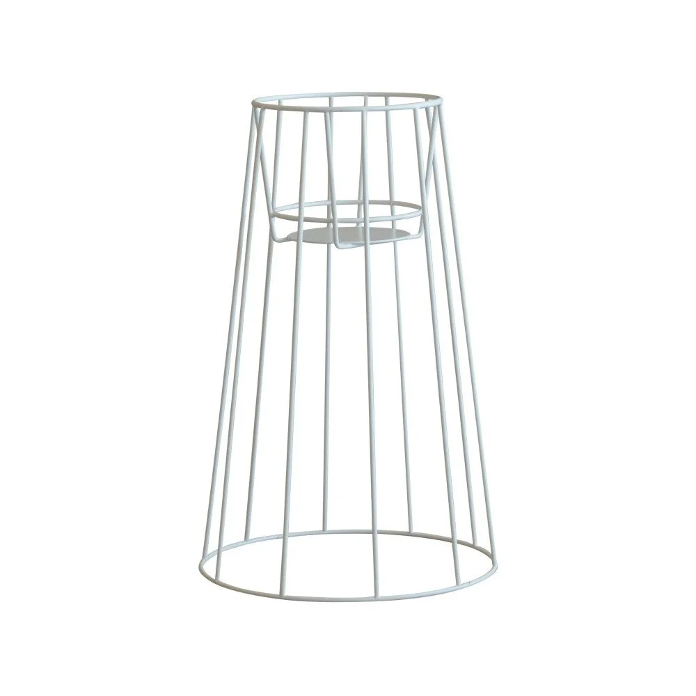 Bílý stojan na květináče OK Design Cibele, výška 60 cm v:1021272