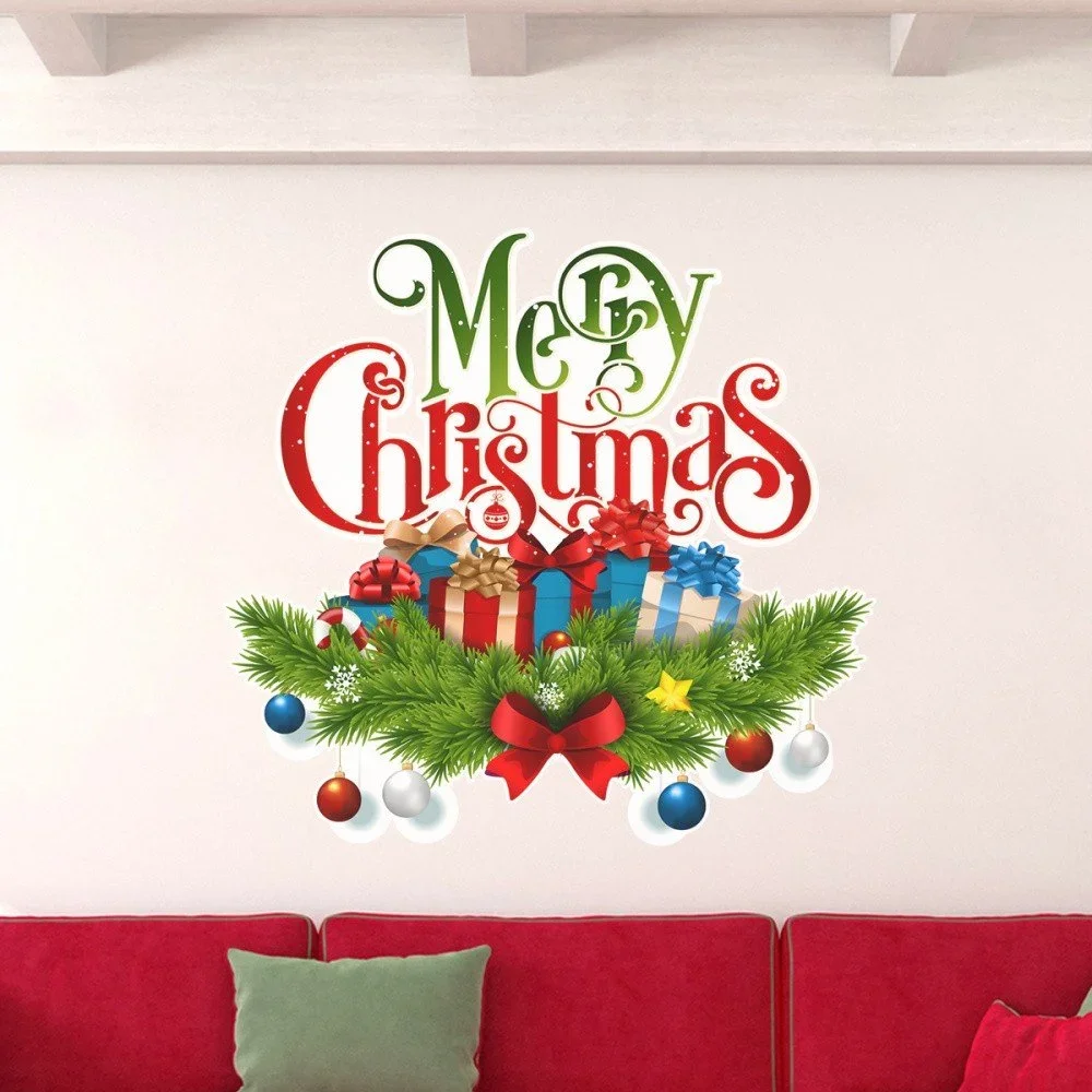 Vánoční samolepka Ambiance Christmas Avec Neige v:924720