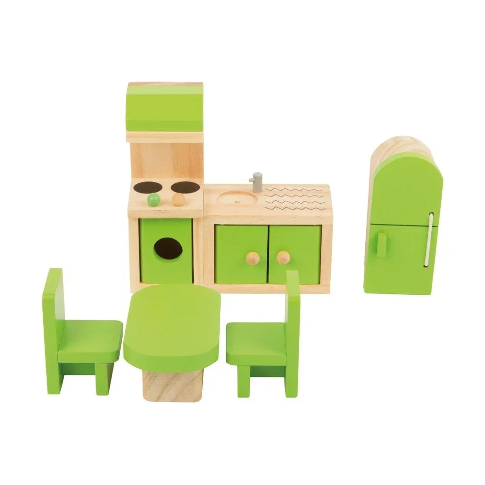 Set dřevěného nábytku pro panenky Legler Kitchen v:1277344