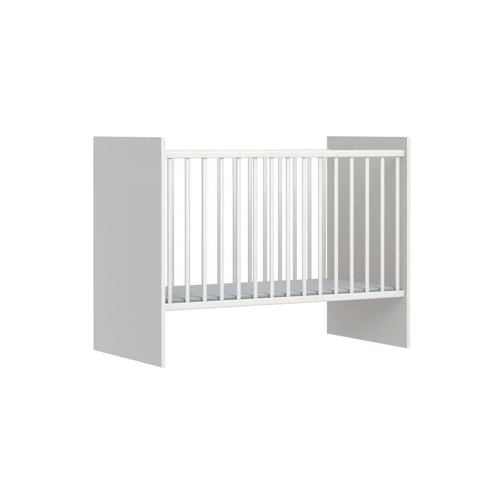 Bílá dětská postýlka s lištou proti okusu FAKTUM Eco Line, 120 x 60 cm v:1308586 Bílá dětská postýlka s lištou proti okusu FAKTUM Eco Line, 120 x 60 cm v:1308586