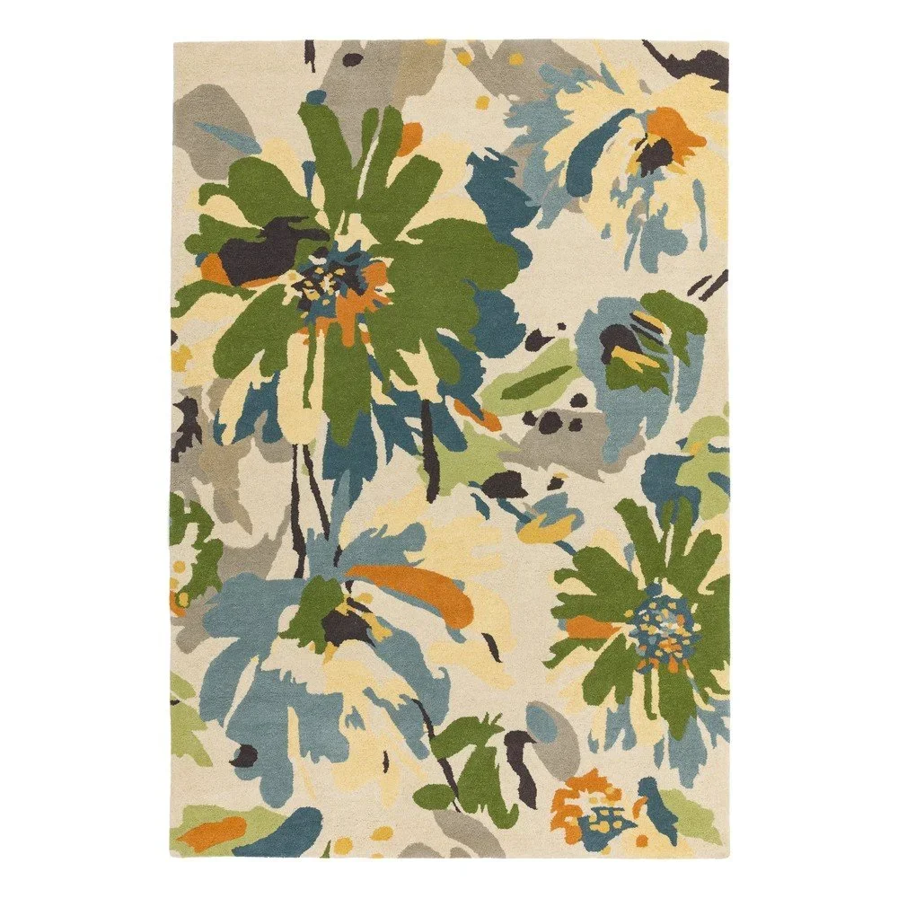 Koberec Asiatic Carpets Reef Floral Green Multi, 200 x 290 cm v:1334630