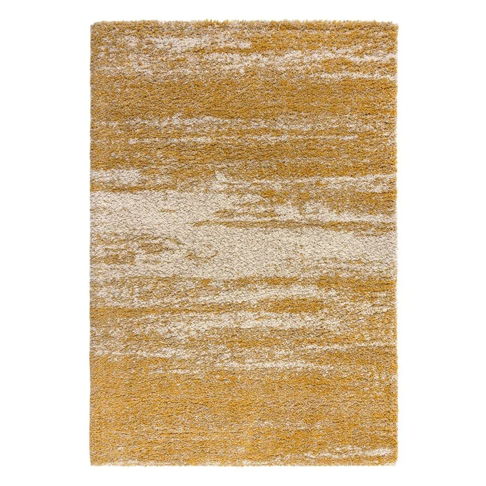 Šedo-žlutý koberec Flair Rugs Reza, 80 x 150 cm v:1399071