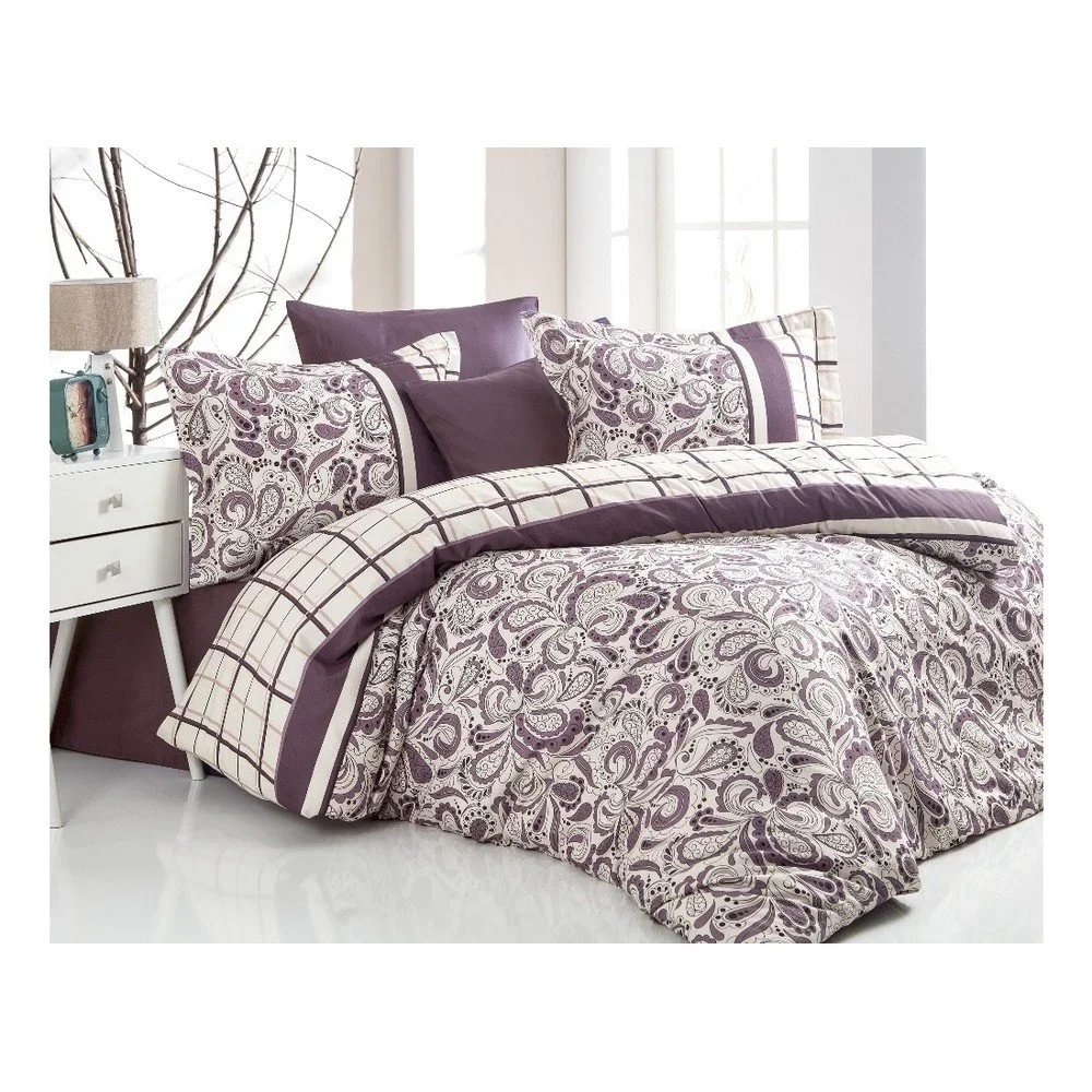 Set bavlněného povlečení na dvoulůžko Deluxe Satin Sarah, 200 x 220 cm v:1139024