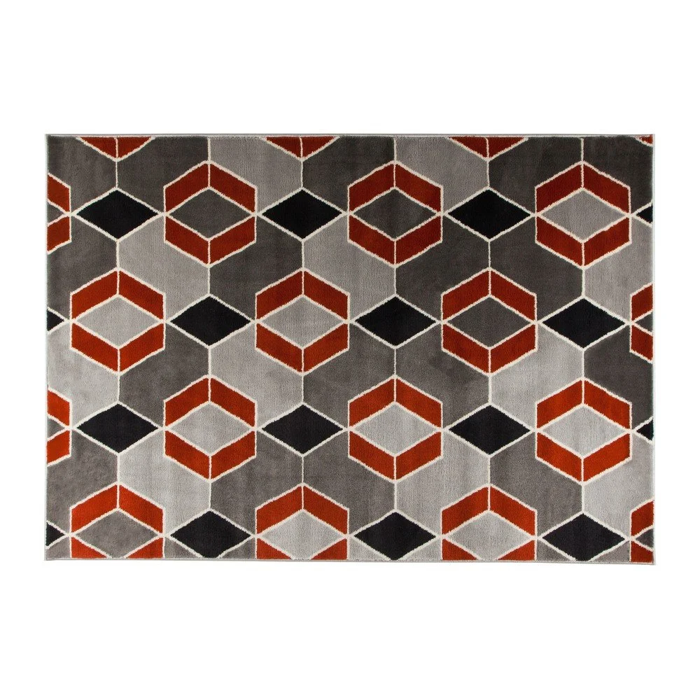 Koberec Flair Rugs Cocktail Maitai Grey Terracotta, 160 x 230 cm v:1002534
