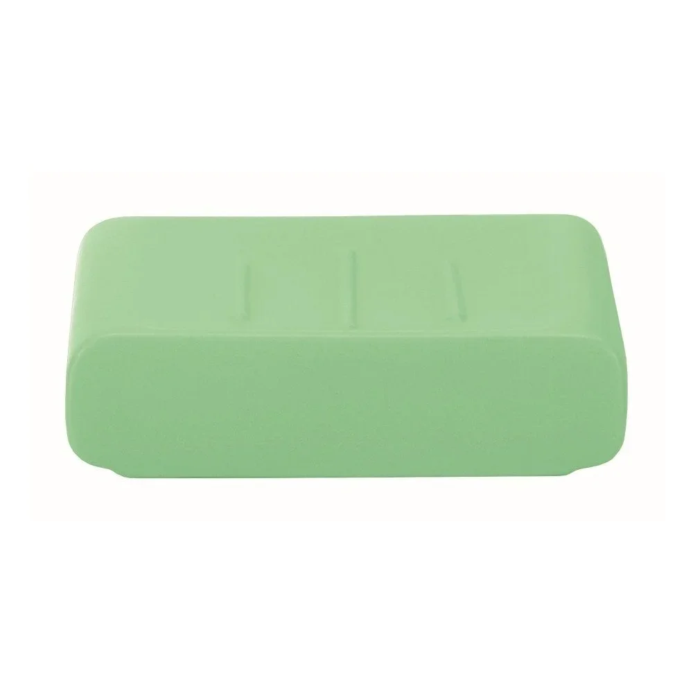 Zelená miska na mýdlo Kleine Wolke Cubic v:840142