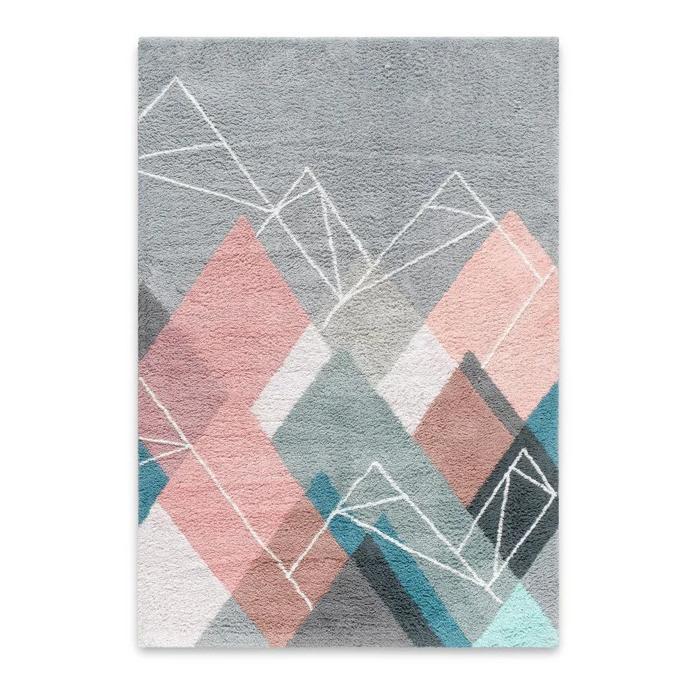 Růžový pratelný koberec 120x170 cm Range – HF Living v:1019964