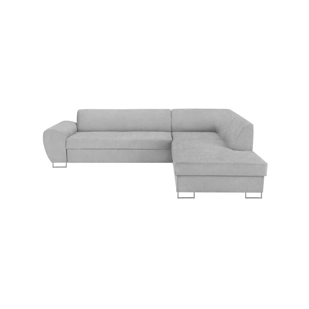Šedá rohová rozkládací pohovka s úložným prostorem Kooko Home XL Right Corner Sofa Piano v:1086704