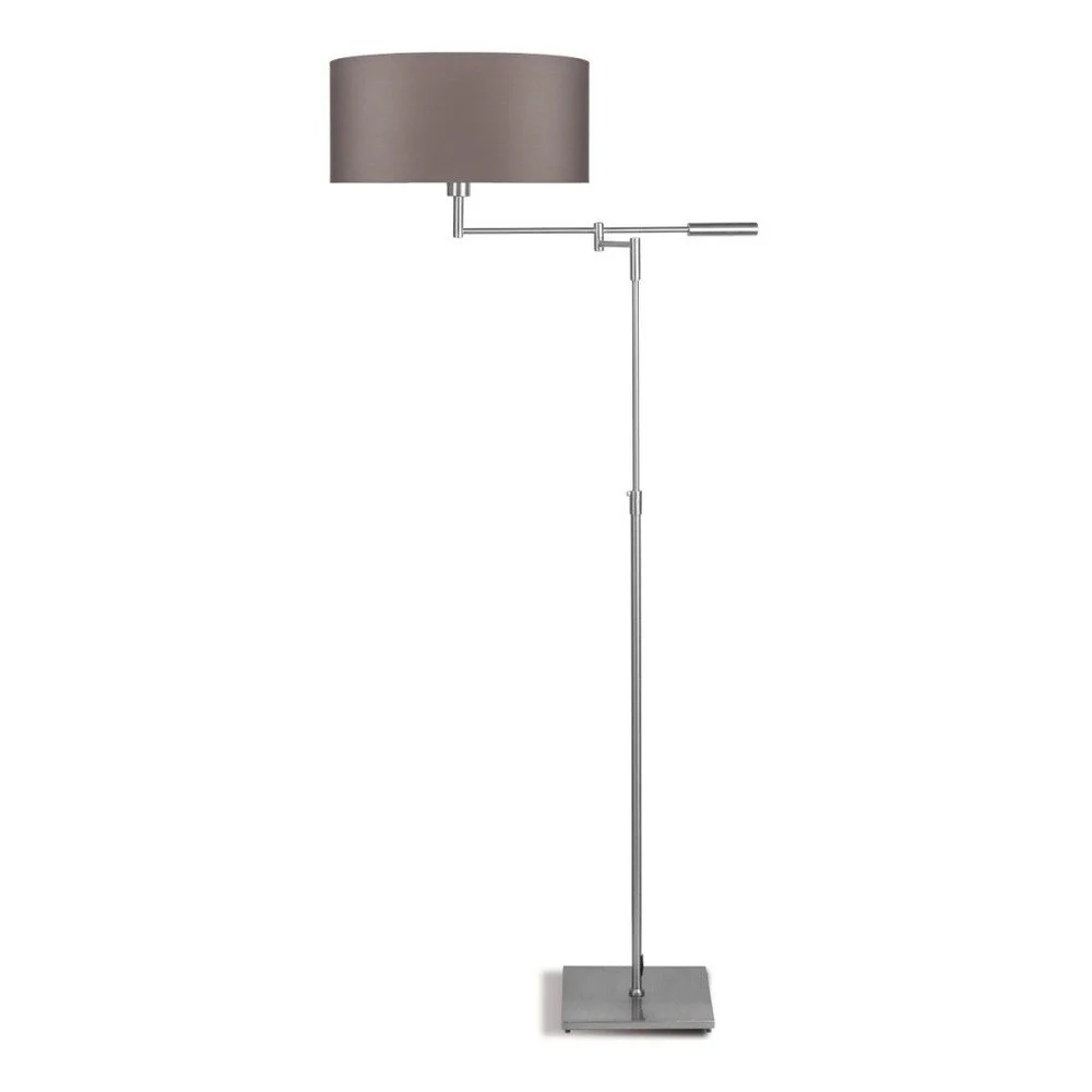 Šedá volně stojící lampa se šedým stínidlem Citylights Berlin v:1237934