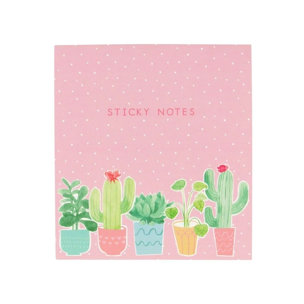 Sada lepíků Sass & Belle Pastel Cactus Sticky Note v:982928