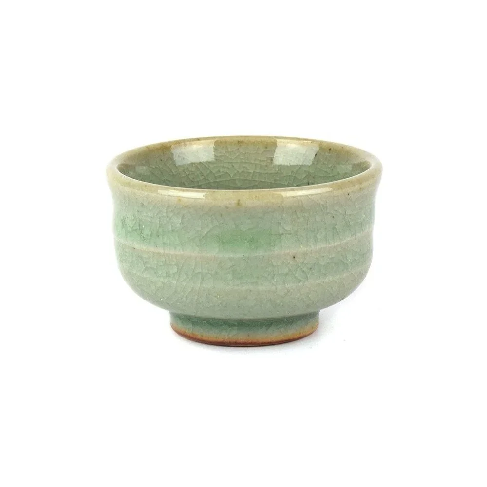 Keramický hrnek bez ouška na saké Made In Japan Celadon v:941868