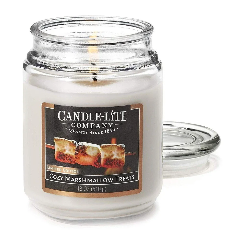 Vonná svíčka ve skle s vůní marshmallow Candle-Lite, doba hoření až 110 hodin v:1313902