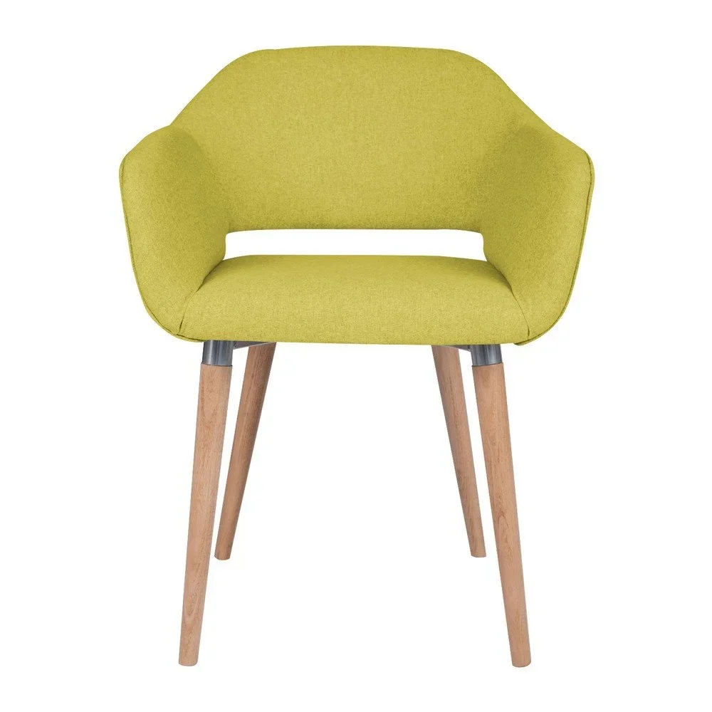 Žlutá jídelní židle Cosmopolitan Design Napoli v:1210886