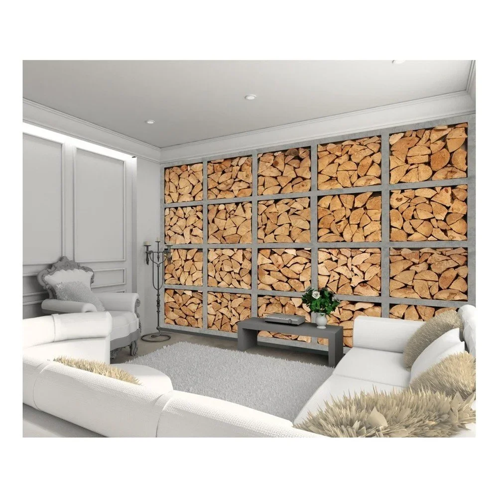 Velkoformátová tapeta Logs, 315 x 232 cm v:728170