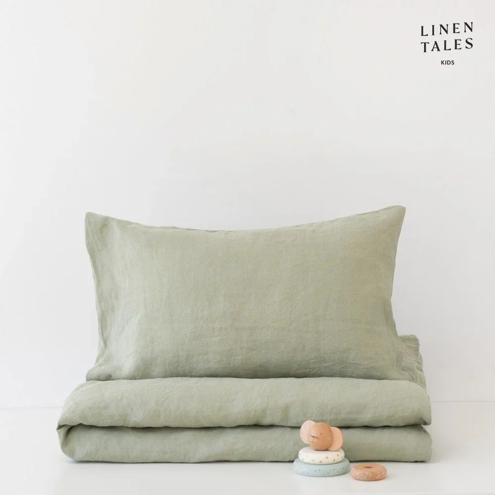 Lněné dětské povlečení do postýlky 100x140 cm – Linen Tales v:1528778