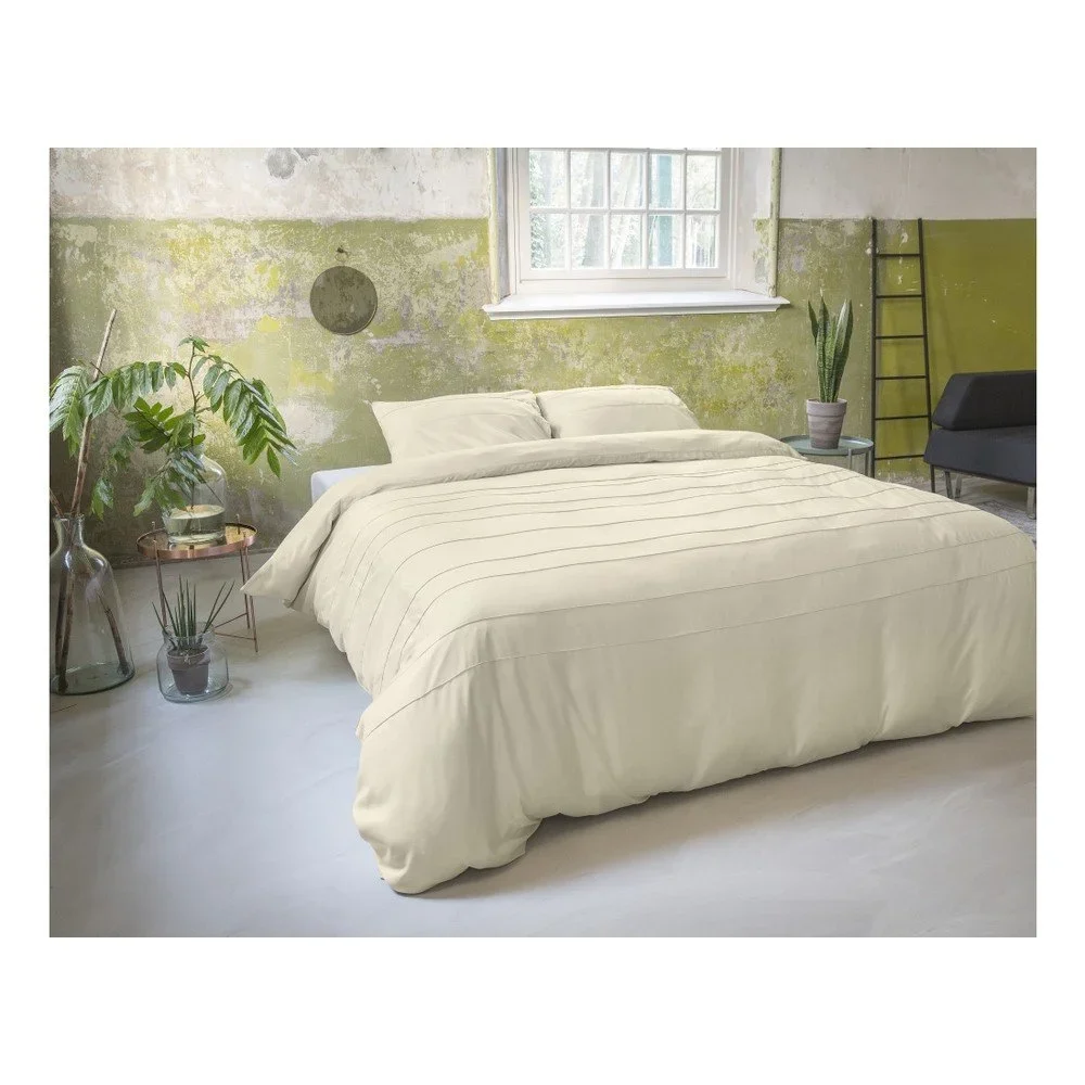 Krémově bílé povlečení z mikroperkálu Zensation Washington Cream, 200 x 220 cm v:1182858
