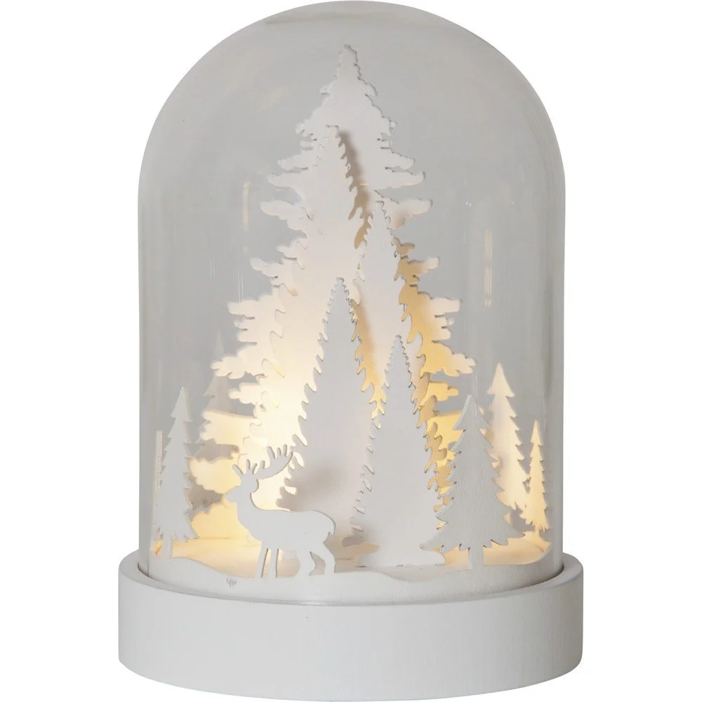 Světelná LED dekorace Star Trading Kupol Tree, výška 17,5 cm v:1361235