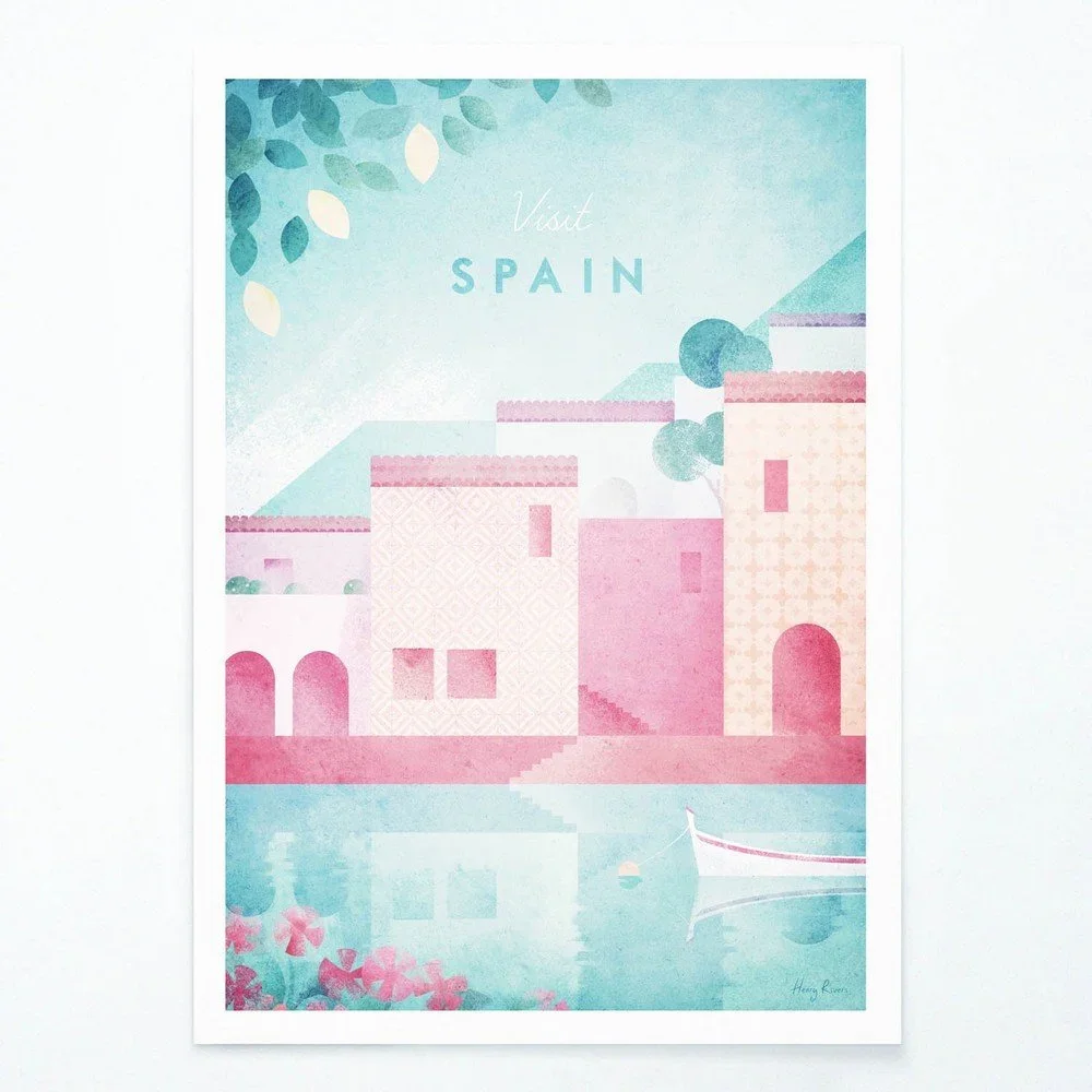 Plakát Travelposter Spain, 50 x 70 cm v:1346595