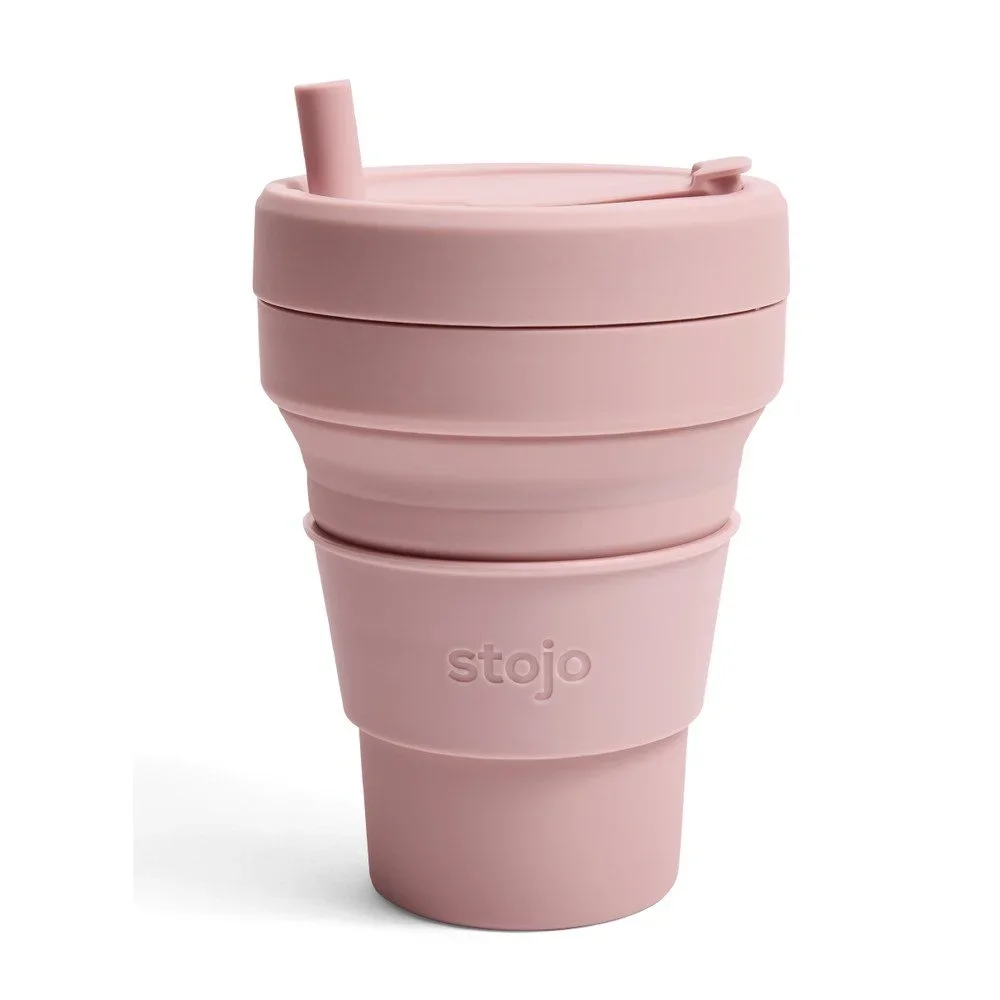 Růžový skládací cestovní hrnek Stojo Titan Carnation, 710 ml v:1341353