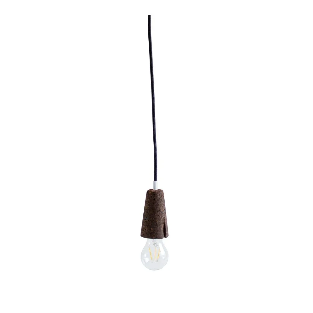 Stropní světlo Galula Sininho Dark s černým kabelem v:789734