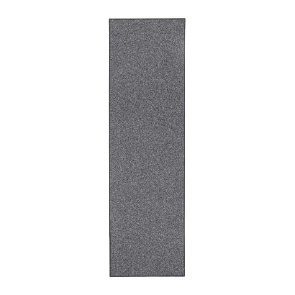 Tmavě šedý běhoun BT Carpet Casual, 80 x 300 cm v:1073416