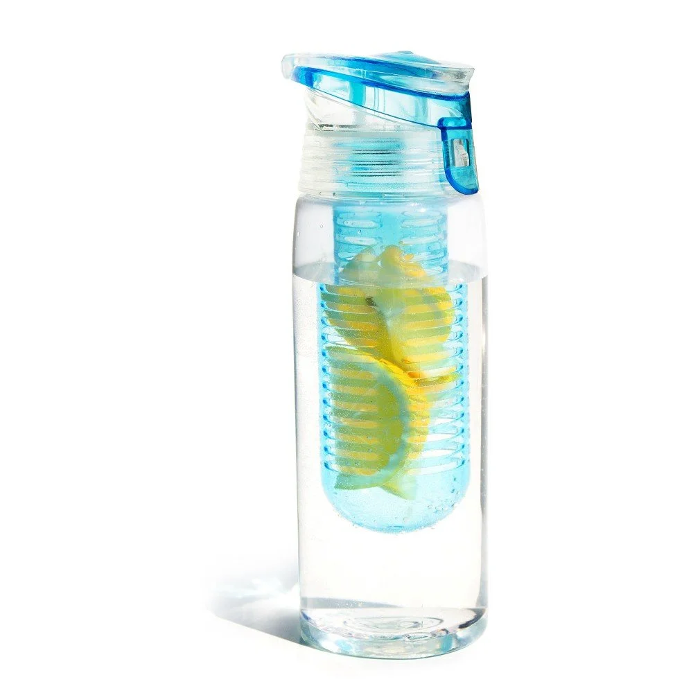 Světle modrá lahev Asobu Flavour It 2 Go Duro, 600 ml v:1066054