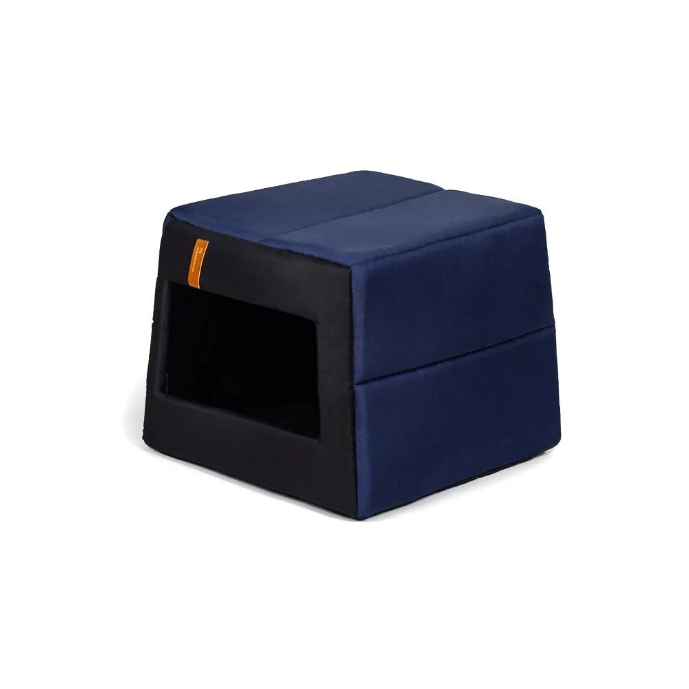 Modrá boudička pro psa 38x38 cm Up and Down M – Rexproduct v:1571360