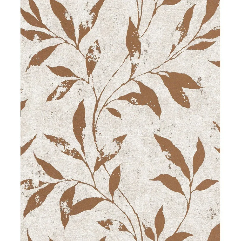 Vliesová tapeta 10 m x 53 cm Copper Leaves – Vavex v:1464238