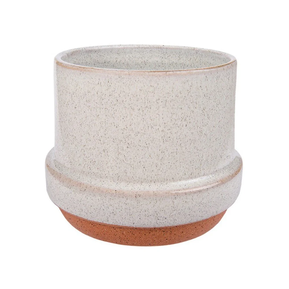 Bílý keramický květináč Vox Vas, výška 11 cm v:1294428