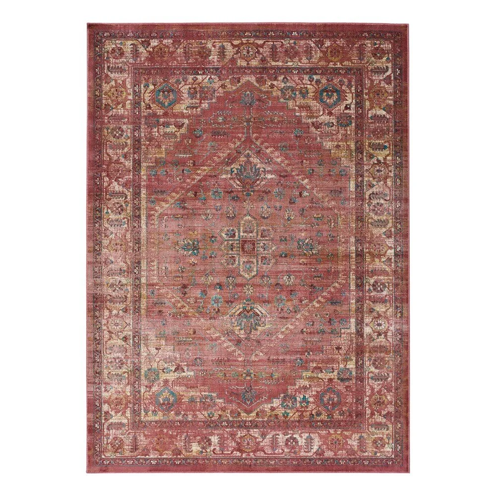 Červený koberec z viskózy Universal Vintage Retro, 160 x 230 cm v:1345551