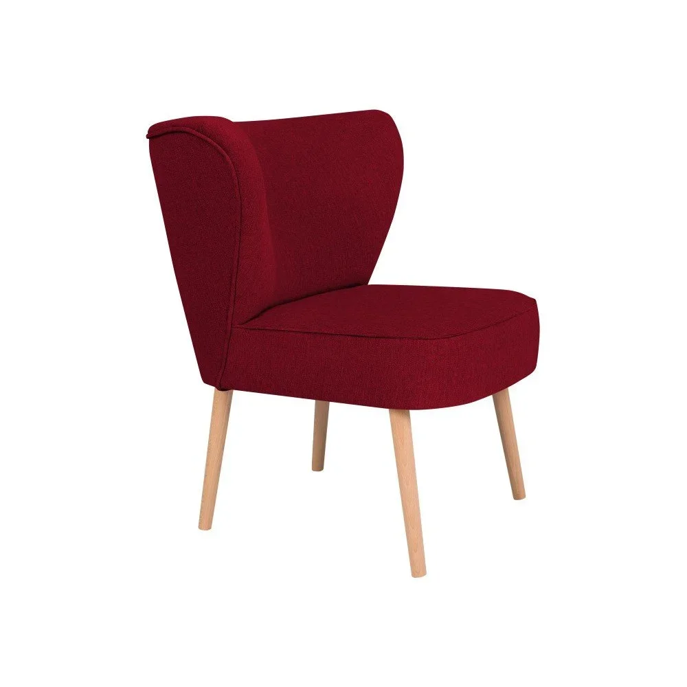 Červené křeslo Cosmopolitan design Matteo v:962656