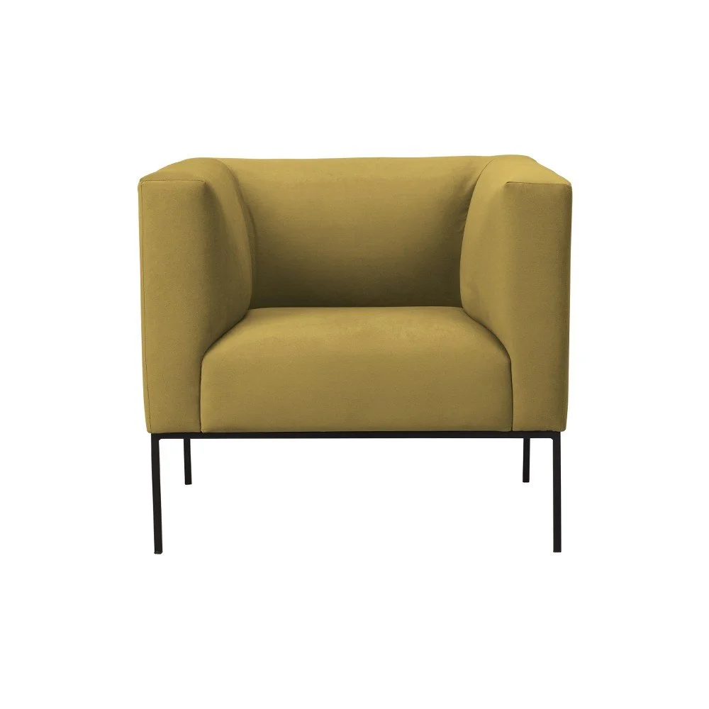 Žluté křeslo Windsor & Co Sofas Neptune v:1070052