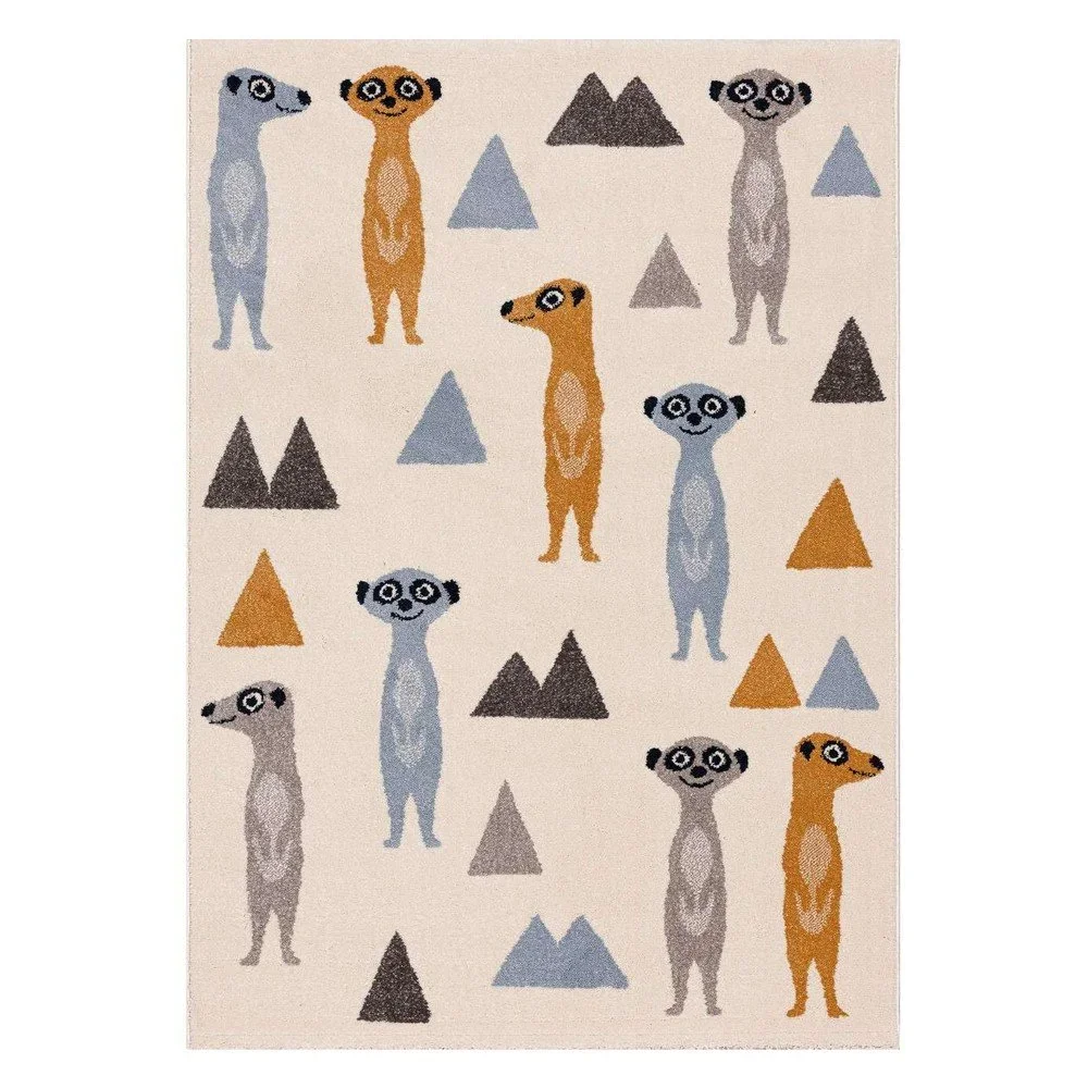 Antialergenní dětský koberec 170×120 cm Funny Meerkat v:1475216 Antialergenní dětský koberec 170×120 cm Funny Meerkat v:1475216