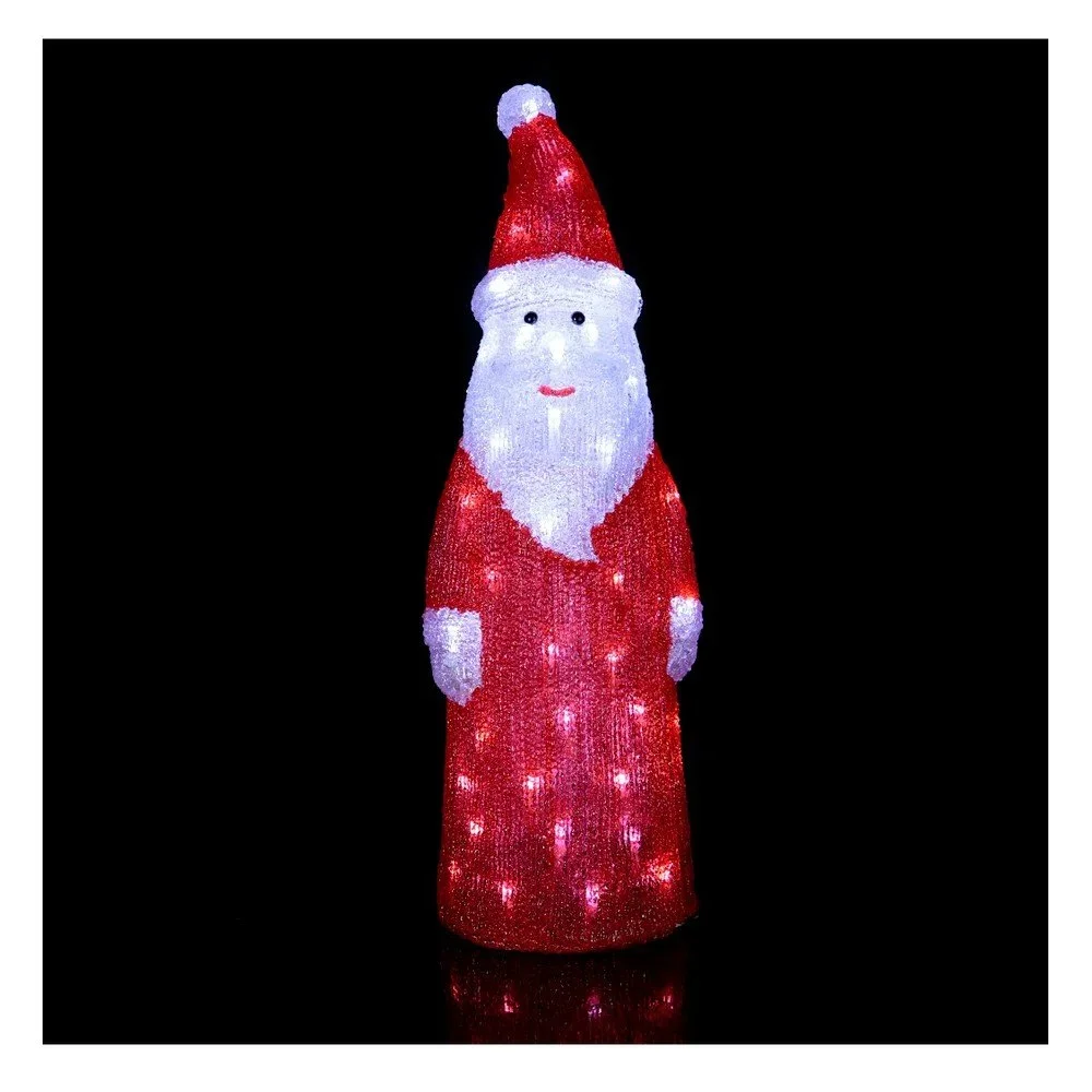 Svítící dekorace Santa, výška 57 cm v:700380