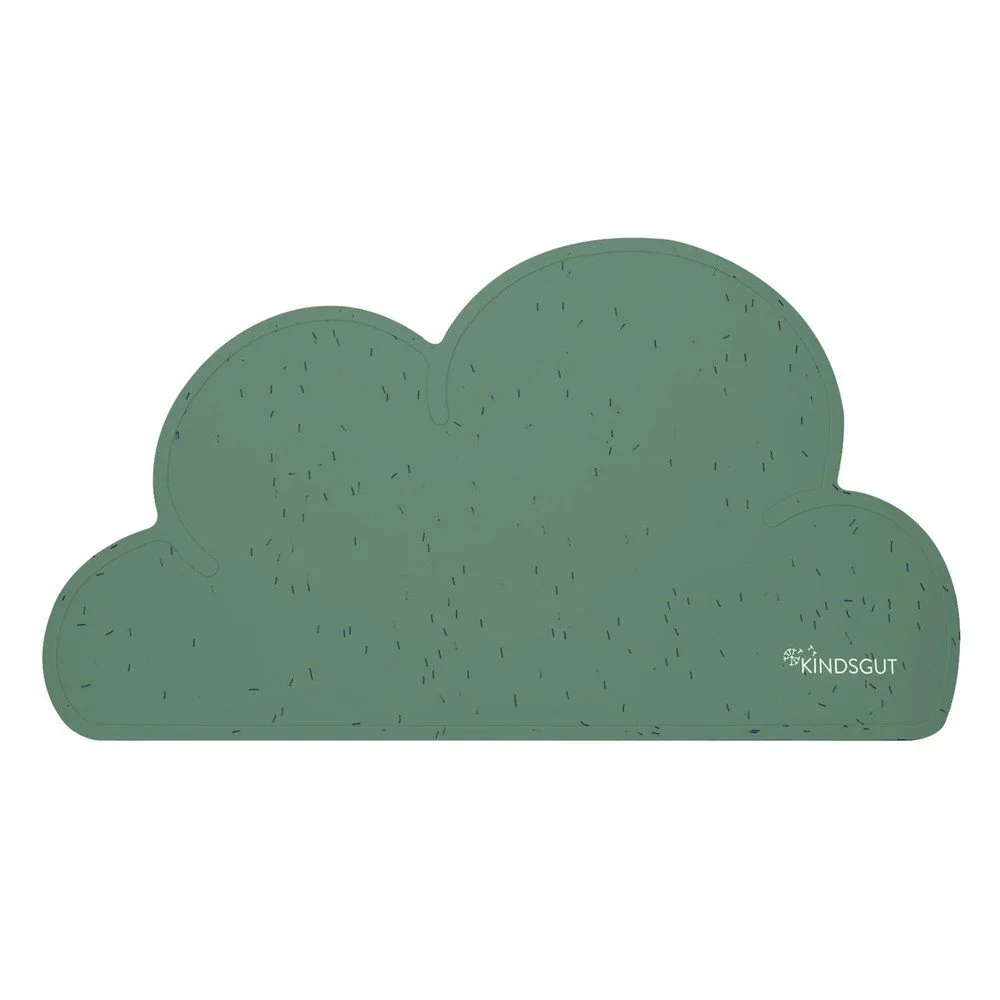 Tmavě zelené silikonové prostírání Kindsgut Cloud, 49 x 27 cm v:1419725