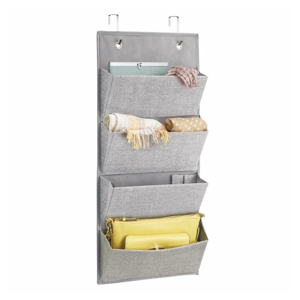Šedý závěsný organizér iDesign Alto 4 Hanging v:742190
