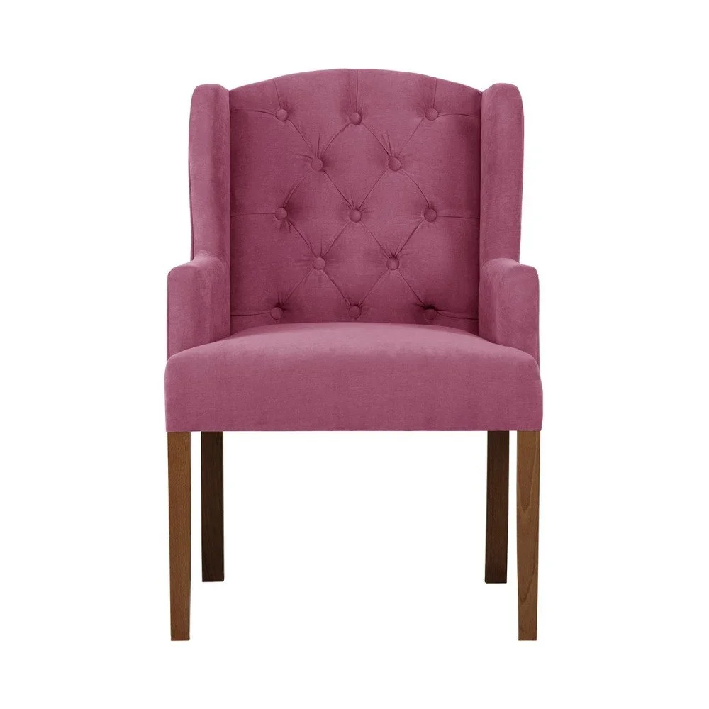 Růžová židle Rodier Liberty v:924770