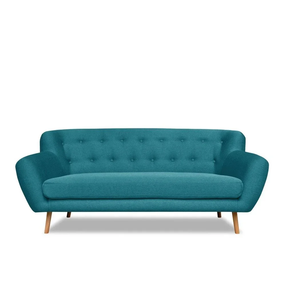 Tyrkysová pohovka Cosmopolitan design London, 192 cm v:760054