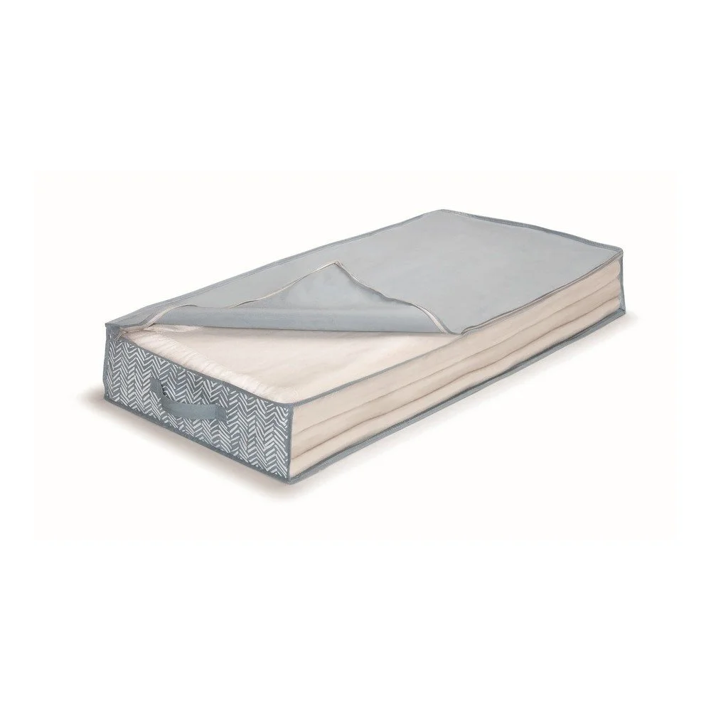 Modrý uložný box pod postel Cosatto Tweed, délka 100 cm v:901782