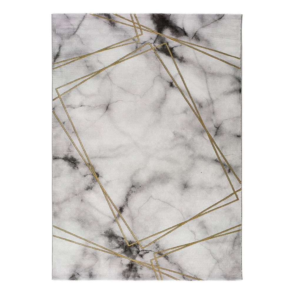 Šedo-bílý koberec Universal Artist Marble, 60 x 120 cm v:1347881