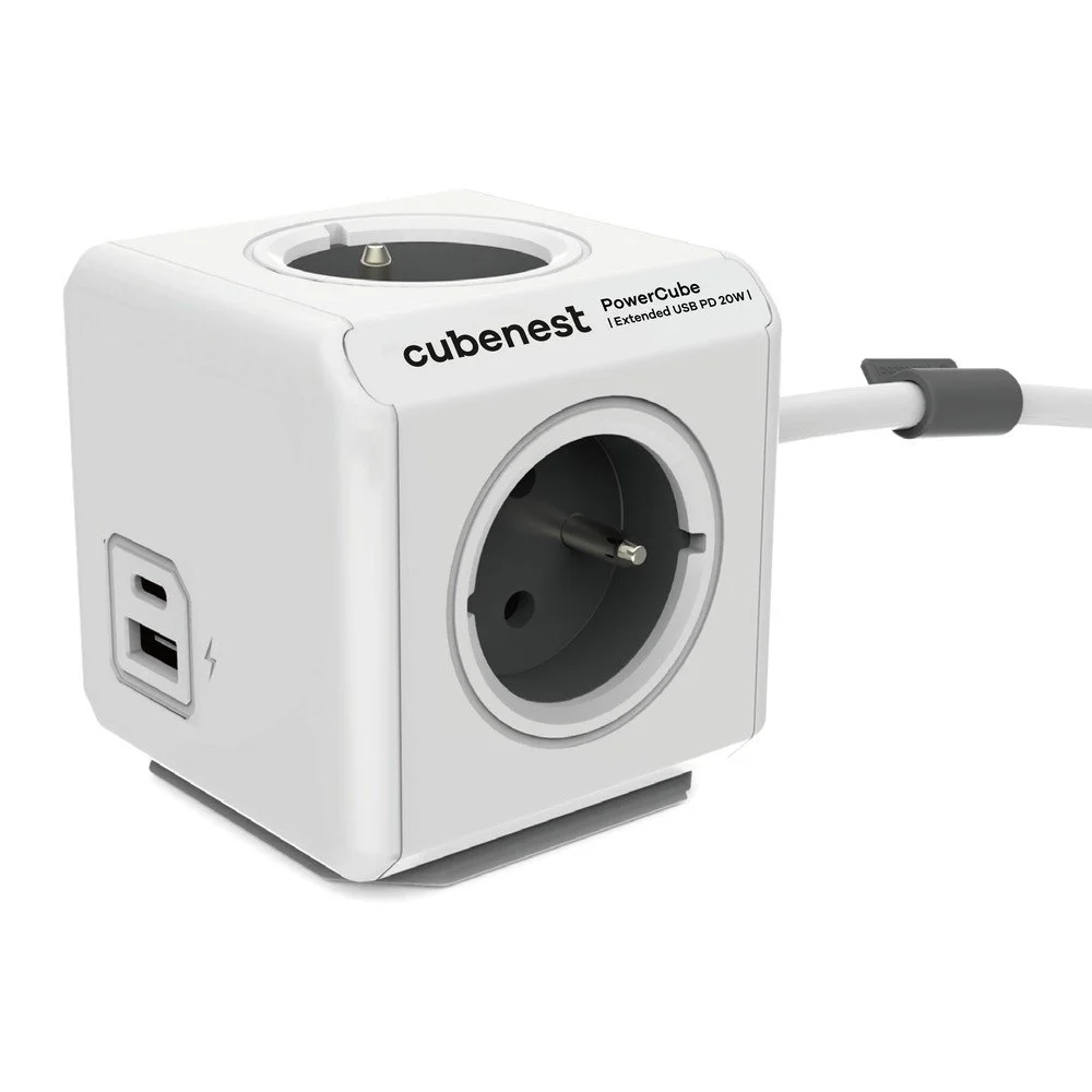 Rozbočovací zásuvka PowerCube Extended USB – Cubenest v:1665920