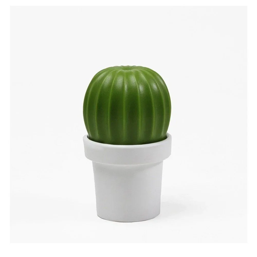 Bílý mlýnek na pepř a sůl Qualy&CO Tasty Cactus v:1102252