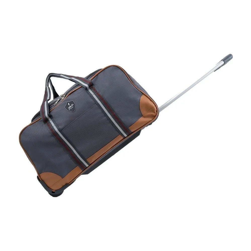 Tmavě šedá cestovní taška na kolečkách GENTLEMAN FARMER Sydney, 63 l v:1148212