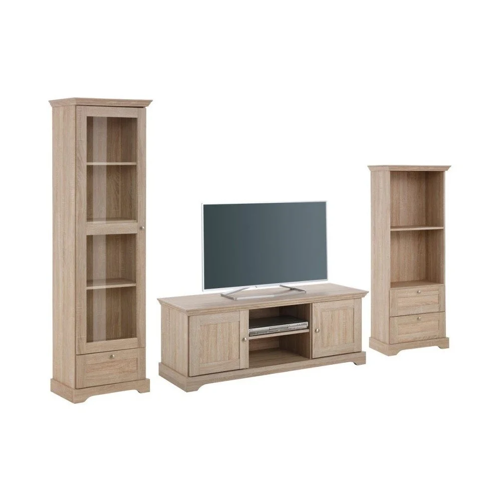 3dílný dřevěný obývací set Støraa Anika v:895630