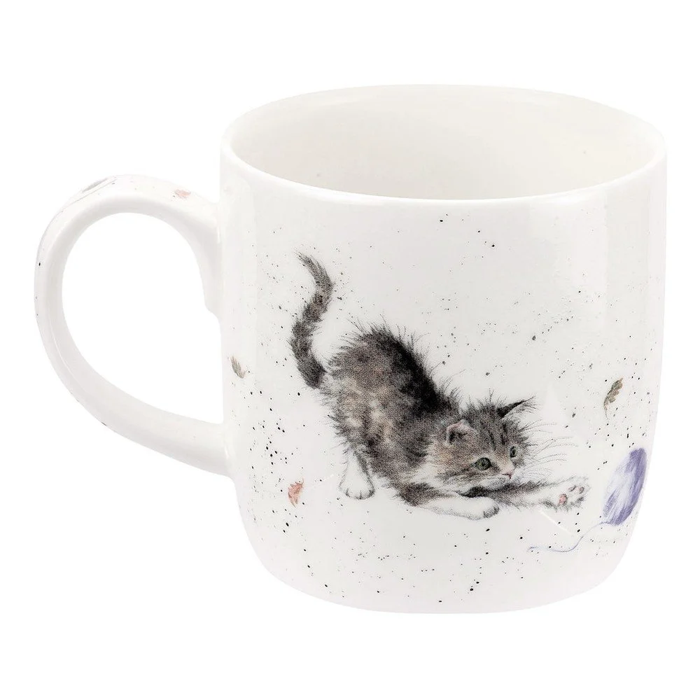 Sada 6 hrnků z kostního porcelánu Royal Worcester Cat And Mouse, 310 ml v:1264320
