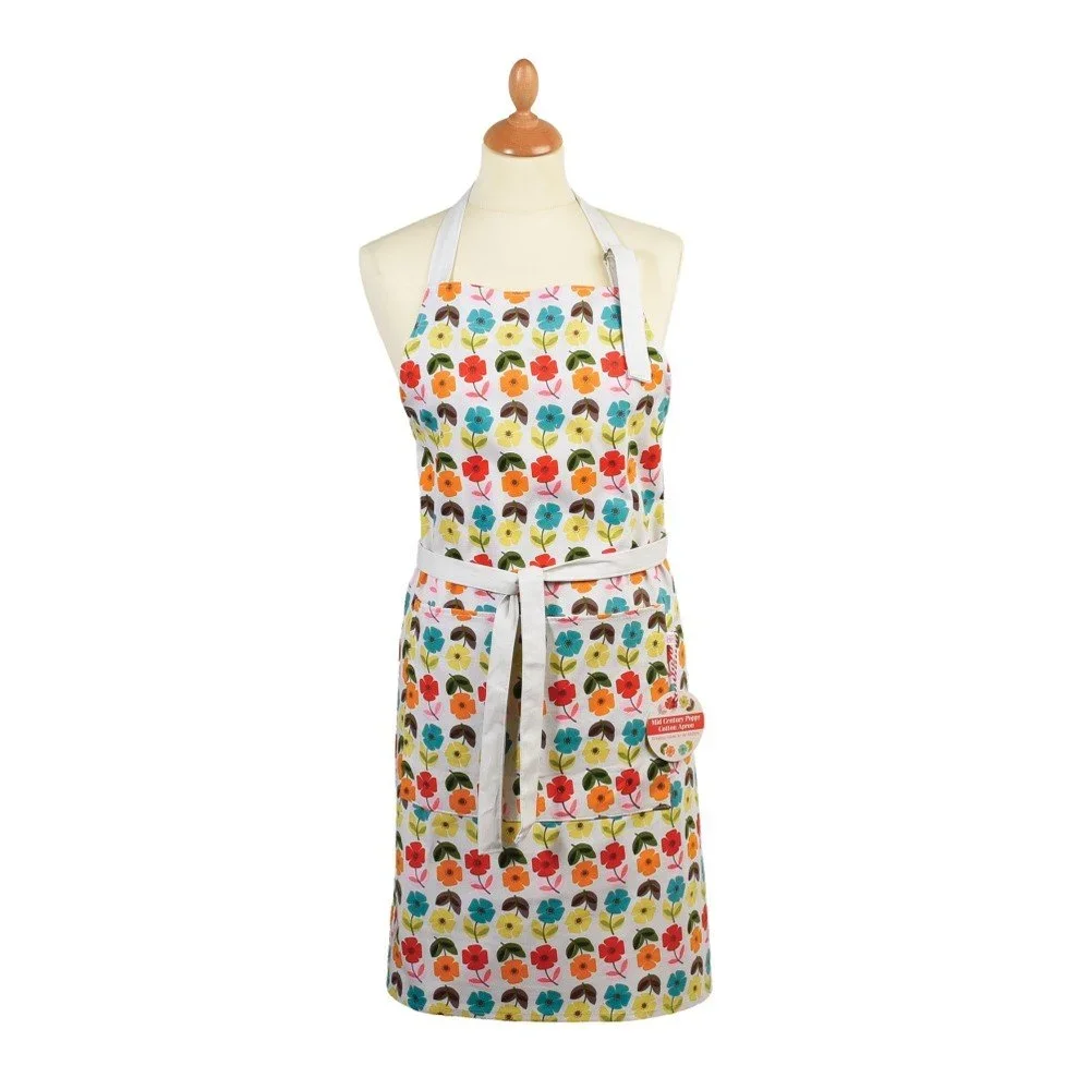 Zástěra v retro stylu Rex London Poppy Mid Century v:931342