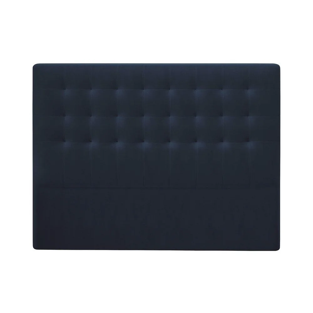 Tmavě modré čelo postele se sametovým potahem Windsor & Co Sofas Athena, 200 x 120 cm v:1299576