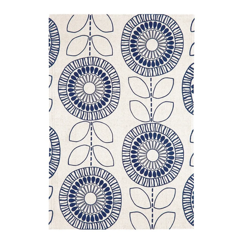 Koberec Asiatic Carpets Scandi Flower Indigo, 120 x 170 cm v:1334496